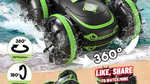 Arulis Amphibious Remote Control Car!