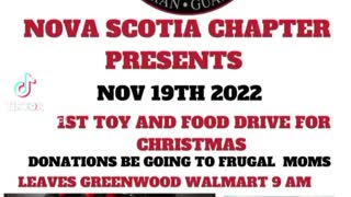 Toy food drive convoy