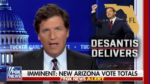Tucker Carlson talks about how "Ron DeSantis absolutely killed it" in Florida