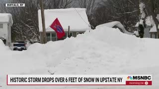 Historic Storm Drops Over Six Feet Of Snow In Upstate New York