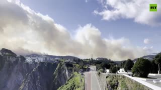 Over 100 wildfires rage in Spanish mountains