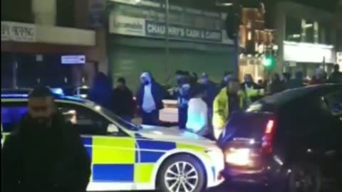 Coventry Road Small Heath Police Chase Car Crashes Injuring 4 Lads_2