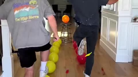 Pop the balloon challenge!