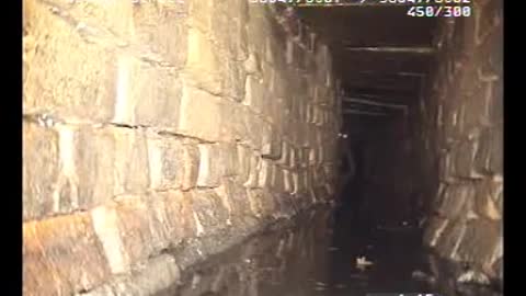 {Maintenance Drone Encounters Unknown Creature in The Sewers}
