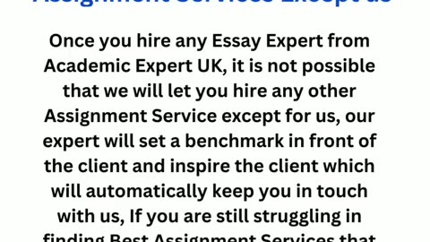 Get Cheap Assignment Writing Services form Ph.D. Professors | AcademicExpert.UK