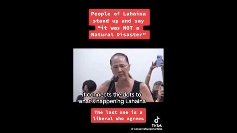 People of Lahaina Awake AF and speaking out...