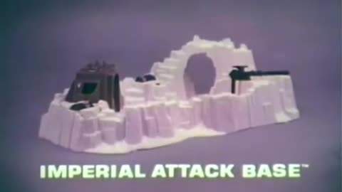 Star Wars 1980 TV Vintage Toy Commercial - Empire Strikes Back Imperial Attack Base