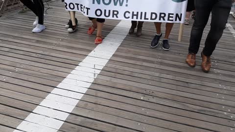 Medical Freedom March Brooklyn Bridge