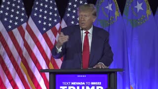Former President Donald Trump talks about his plans for economy