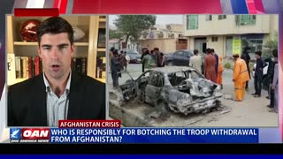 Who is responsible for botching the troop withdrawal from Afghanistan?