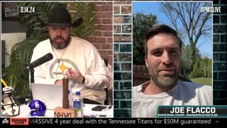 Joe Flacco talks joining the Colts, teaming up with Anthony Richardson & more | The Pat McAfee Show