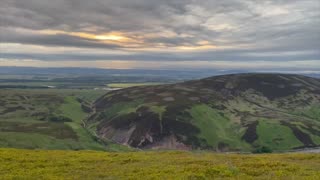 Scald Law Summer Solstice Sunset