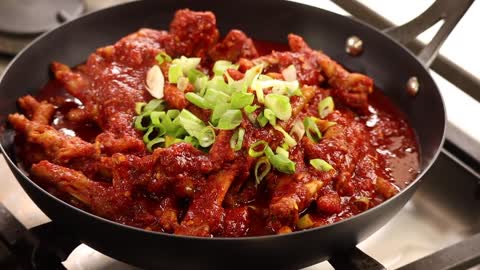 Resep Dakbal Ceker Ayam Pedas KOREA _ Korean Fire Spicy Chicken Feet Recipe 辣鸡脚 _ 국물 닭발 매운닭발 불닭발 만들기