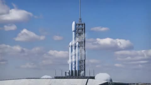 Falcon Heavy - [CGI]