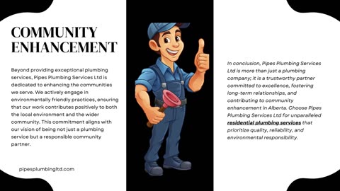 Residential Plumbing Service in Alberta - Pipes Plumbing Services Ltd