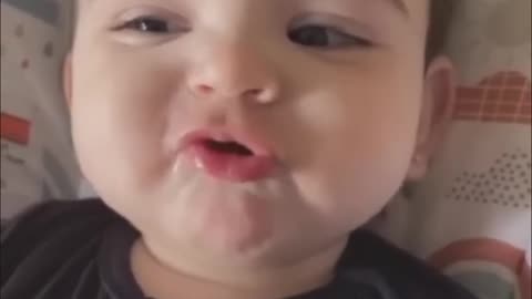 Cute and funny baby 👶 😍