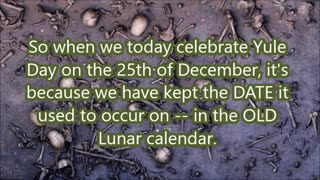 Thulean Perspective - Why do we celebrate Yule on the 25th of December?