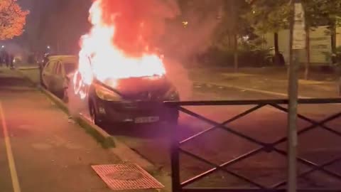 Nanterre, France: Protests persist with car burnings after a teenager was fatally shot by police.