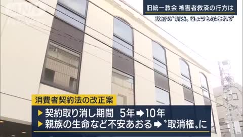 旧統一教会被害者救済の行方は…政府の“新法案”きょうも示されず(2022年11月15日)_2