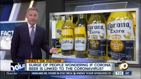 People believe coronavirus is linked to Corona beer_