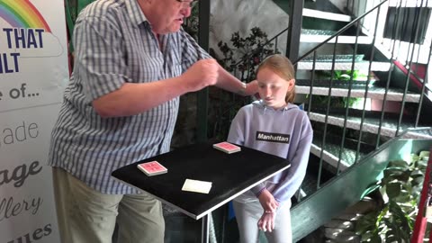 Celebrity Magician Malcolm Norton with Jamie Magic Tricks of the week 30th May 2019