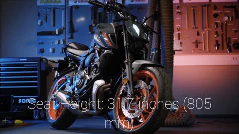 Yamaha MT07 2021 Top Speed