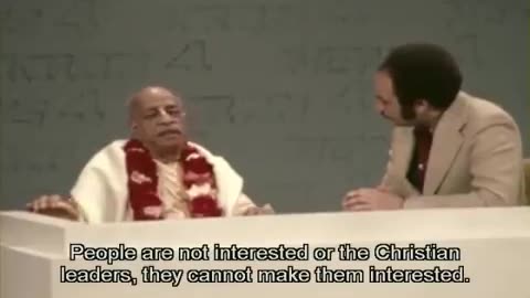 Interview with Srila Prabhupada!