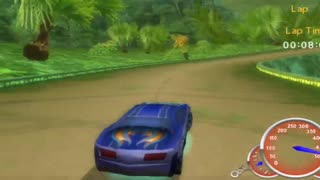 Hot Wheels Ultimate Racing - Burning Wheels Series Race 5 Gameplay(PPSSPP HD)