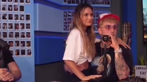 Jake Paul GetsDirty"with Her Girlfriend on Live