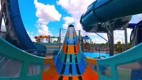 2 person raft water coaster at Island H2O water park