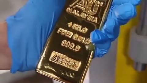 How A Gold Ingot Gets Its Marks