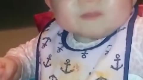 Funny Baby Videos playing # Shorts