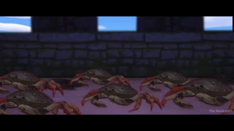 Crab Rave but it's a Spider Crab Invasion in Animal Crossing_Cut