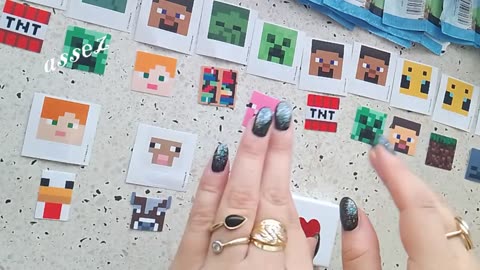 【#ASMR】Keyboard Typing, Tapping, Scratching _#MinecraftCardOpening #collectables ft.one owlet moth