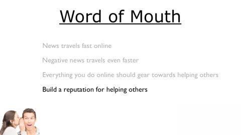 Word Of Mouth Theory