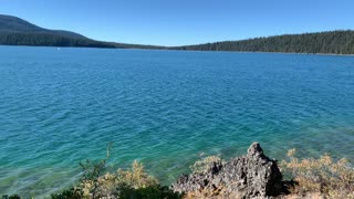 Central Oregon – Paulina Lake “Grand Loop” – Windy Alpine Lake