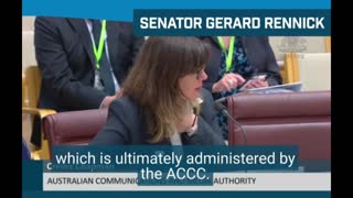 Sen. Gerard Rennick grills Australian authorities regarding vaccine safety advertisements