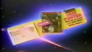 Star Wars 1983 TV Vintage Toy Commercial - Return of the Jedi Movie Poster