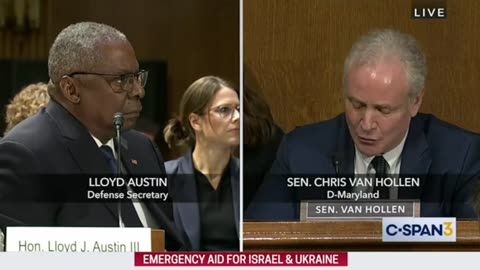 🗣️🇺🇦 Ukraine Russia War | U.S. Sen. Chris Van Hollen (D-MD) on Child Casualties in Gaza | RCF