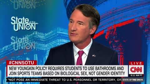 Gov. Youngkin Says What Everyone Is Thinking Despite CNN's Jake Tapper Pushing Trans/Groomer Agenda