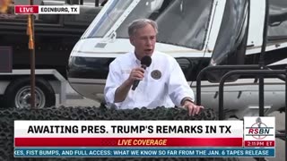 Texas Governor Greg Abbott Endorses Trump 2024!