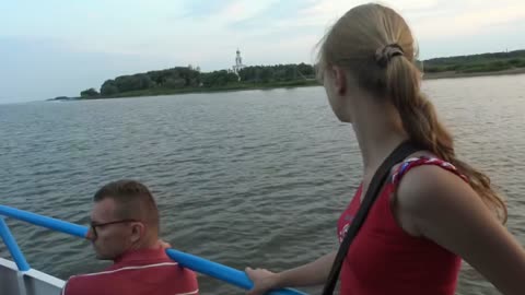 Milana - Novgorod Boat Trip Evening Walk