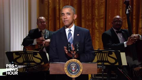 Watch President Obama speak -- and sing -- at White House tribute to Ray Charles