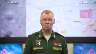 Russian Defence Ministry 2023-06-07 report on the progress of the special military operation