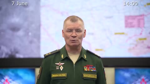 Russian Defence Ministry 2023-06-07 report on the progress of the special military operation