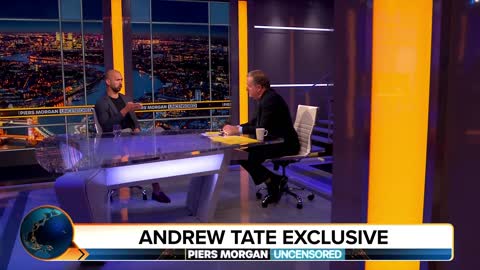 ANDREW TATE VS PIERS MORGAN: Piers Bring Out a Fake Story About Tate Murdering a Trans