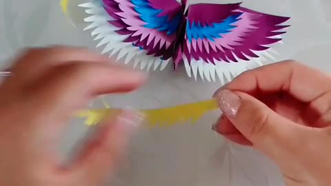 Making a paper Bird | Art and Craft