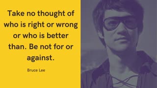 Bruce Lee Life Changing Quotes Part 3