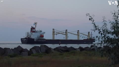 Ship Carrying Wheat Leaves Odesa for Ethiopia