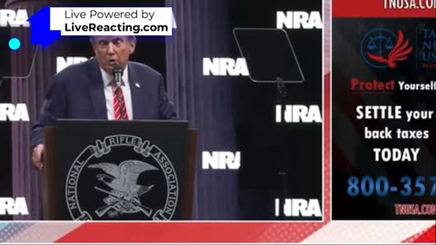 Donald J. Trump Speaks NRA Convention in Texas Hilarious As Always